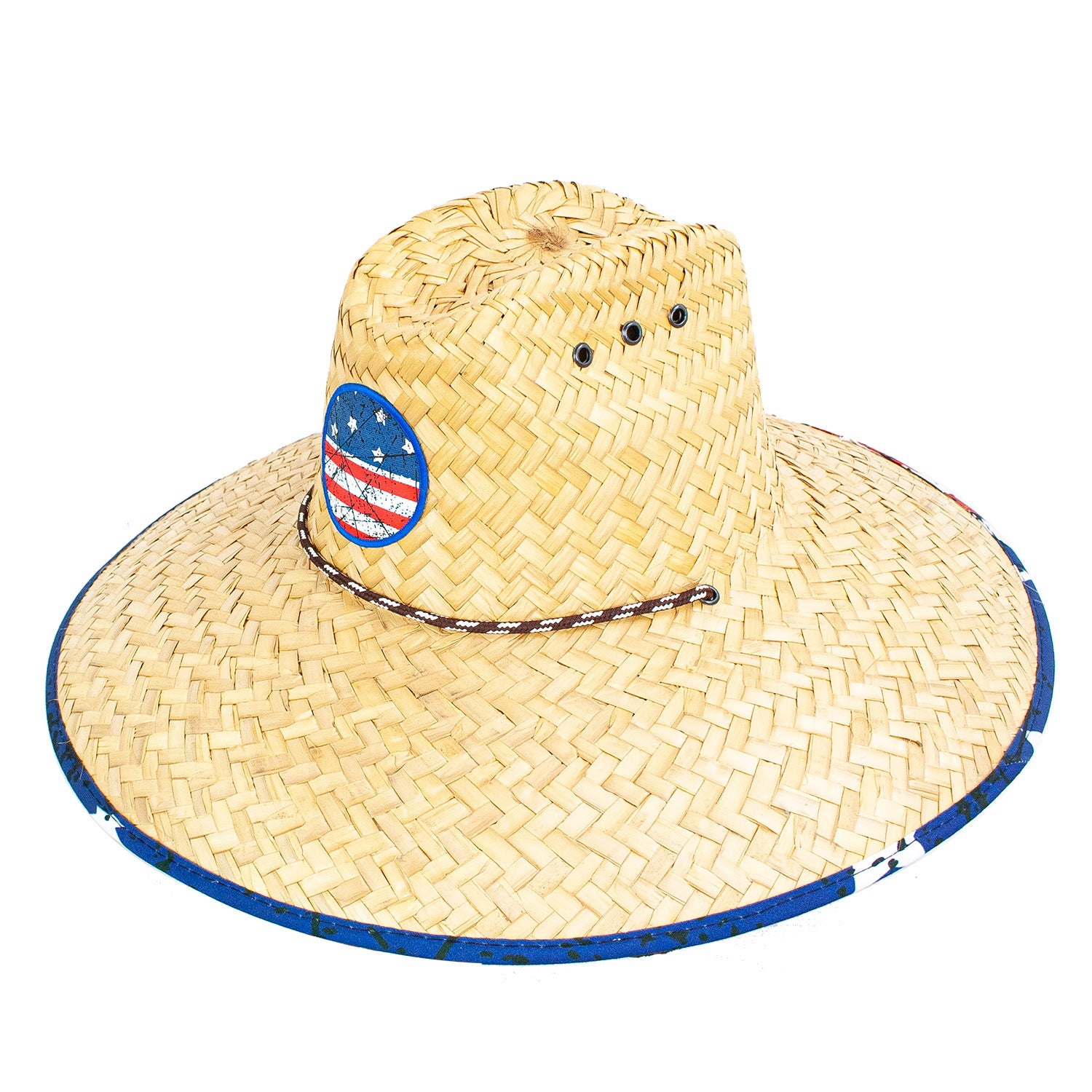 Americano Straw Lifeguard Hat Doba